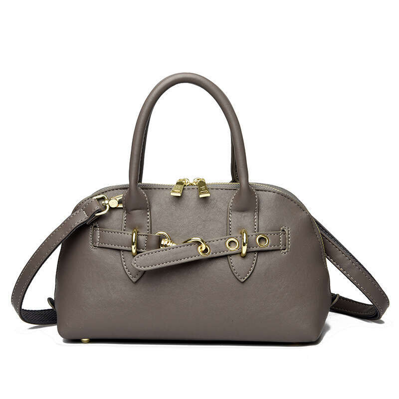 Handheld Commuter for Women, Autumn and Winter New Trendy Niche Underarm Bag, Large Capacity Bowling Shell Bag