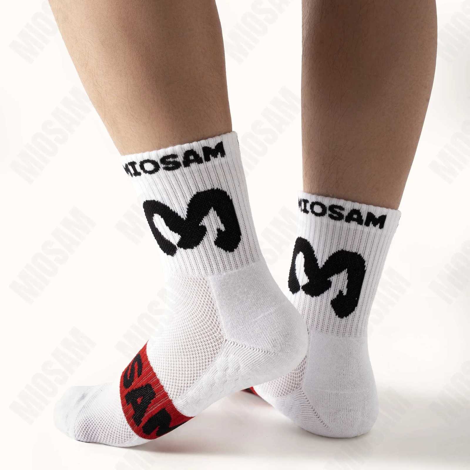 2 Pairs of Mens Combed Cotton Breathable Moisture Wicking Comfort Crew Socks Casual Sports Terry Bottom Socks X250725