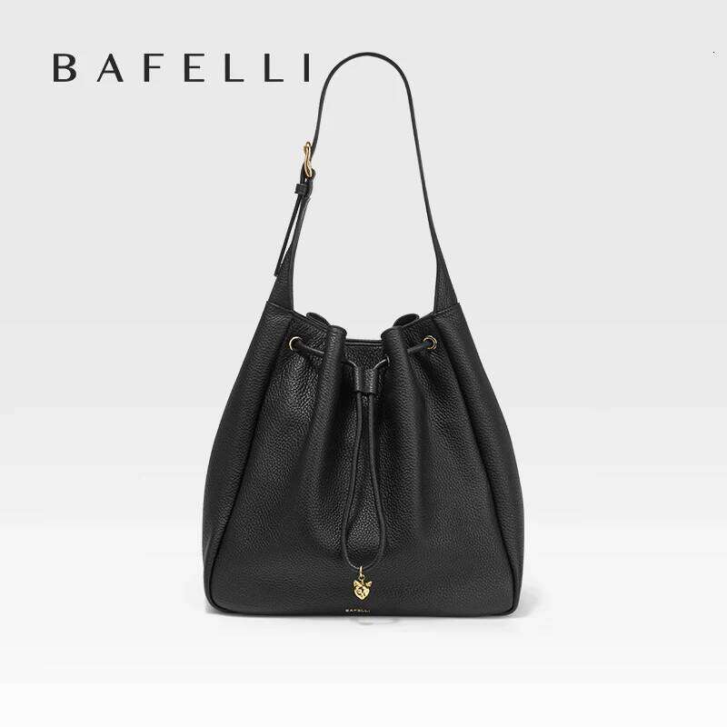 Luxury designer niche BAFELLI women's new fashion leather fashion high quality large capacity shoulder bag portable
