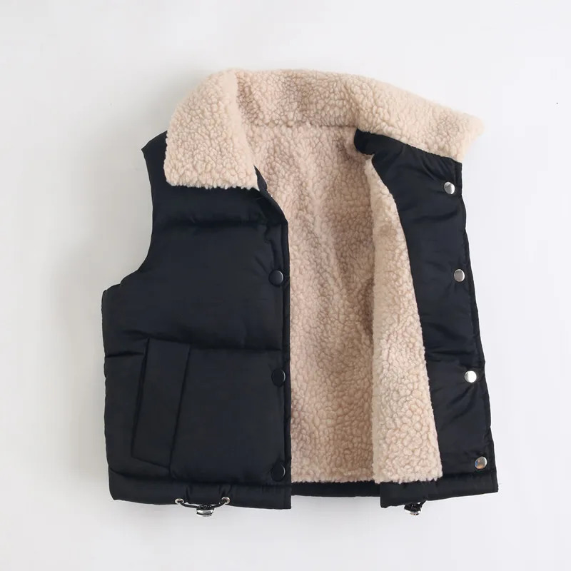 Winter Baby Kids Thick Vests Baby Girls Outerwear Plus Velvet Sleeveless Coats Boys Jackets Warm Coats Toddler Children Vest 250724