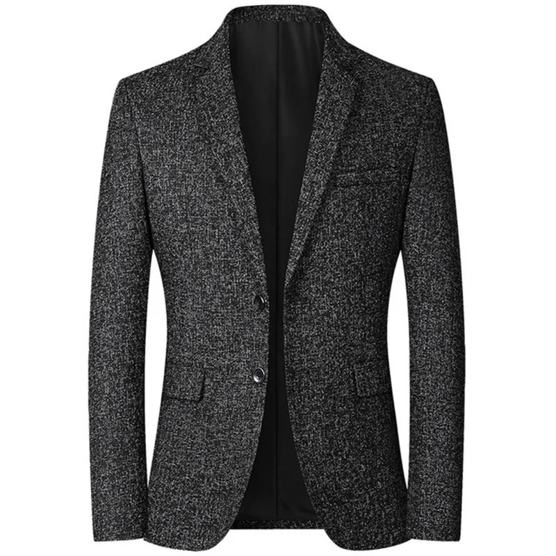 FGKKS 2023 Spring Autumn Blazers Men Fashion Slim Casual Business Handsome Suits Mens Tops 250725