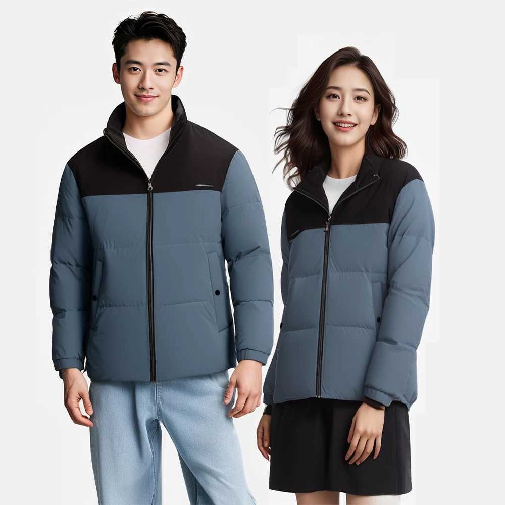 VPG Short Down Jacket Mens Winter Coats Versatile Collar Winter Jacket For Men Women Windproof Lightweight Warm Travel Camping X250725