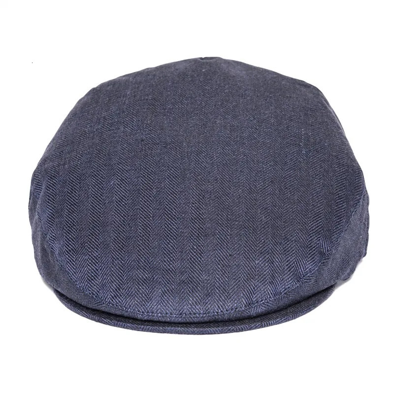 BOTVELA Linen Flat Cap Men Women Herringbone sboy Caps Driving Bunnet Ivy Hat Bakerboy Hats Summer Boina 006 250723