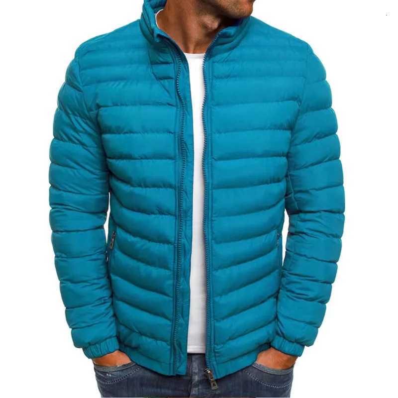 2024 New Winter Jacket Mens Stand Collar Warm Parka Coat Street Fashion Casual Brand Outer Mens Winter Warm Jacket X250725