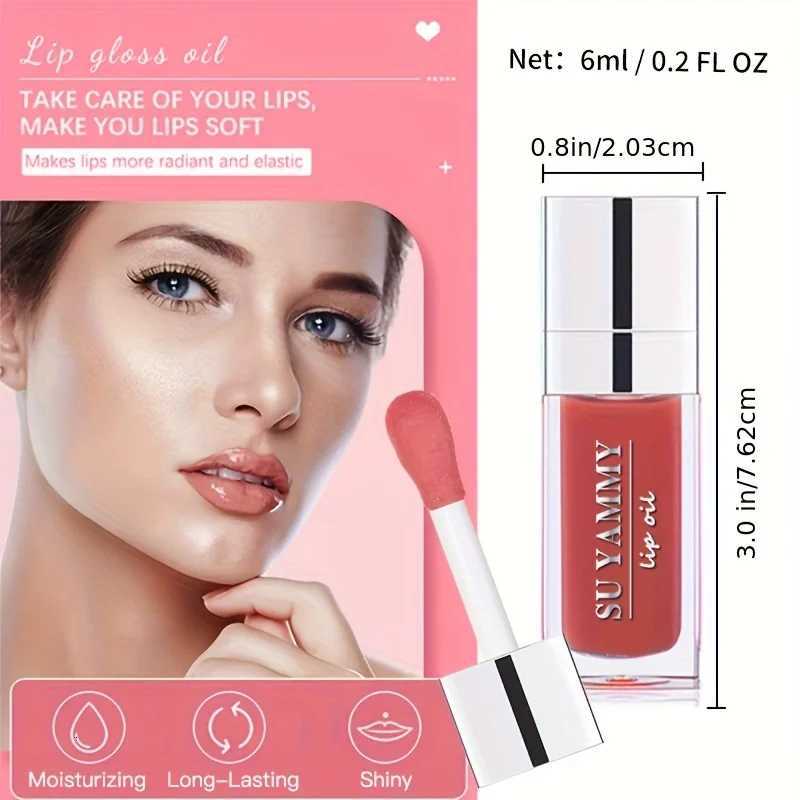 Hydrating Lip Glow Oil Moisturizing Transparent Plumping Lip Gloss Tinted for Lip Care and Dry LipIdeal Gift For Mothers DayXJ250724