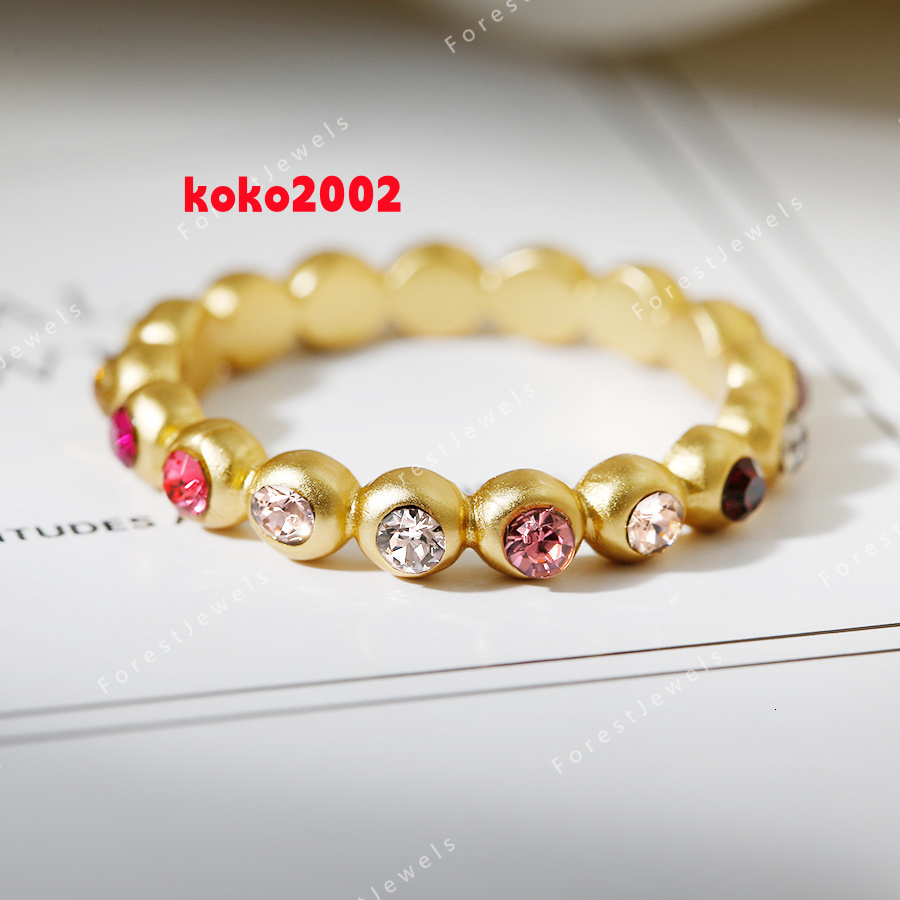 Moissanite Wedding Anniversary Diamond Ring Fashion Rings for Women Gold Ring for Women