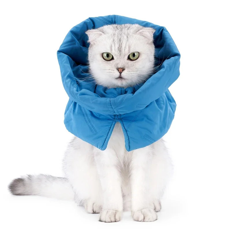 Cat Elizabethan Collar Healing Protective Collar Recovery Collar for After Surgery Adjustable Wound Healing Pet Neck Cone 250716