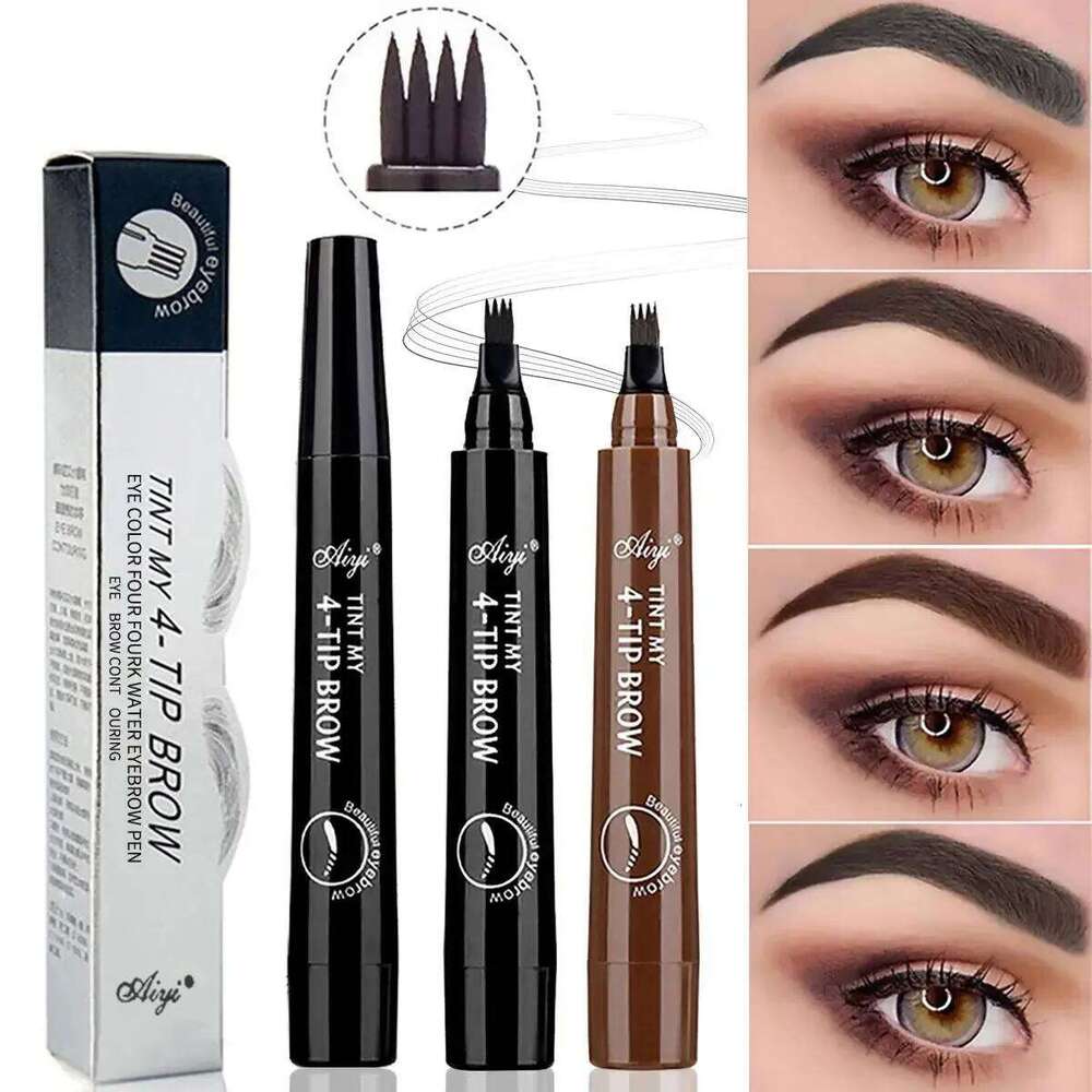 Eyebrows Pen Eyebrow Tattoo Waterproof Liquid Black Eye Brow Makeup Pencil Microblading X250723 X250723 X250723