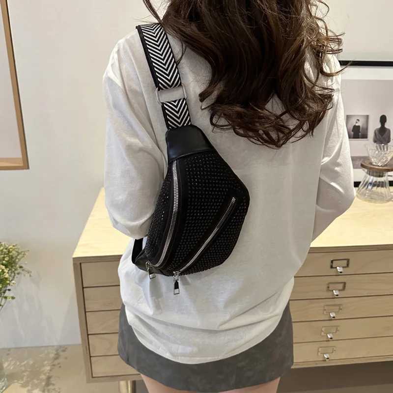 Fi Rhine Studded Crossbody Bags For Ladies Trendy Design Mens Shoulder Bag For Halloween Christmas Gifts Y250724