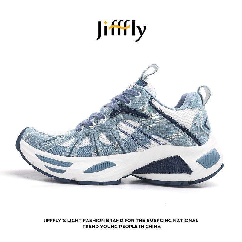 Jifffly Men's Fall/Winter 2025 Trendy Retro Dad Shoes - Stylish Casual Sneakers for Couples