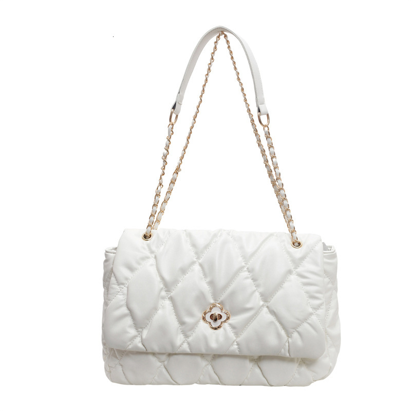 Luxury Brand Designer Bag Fashion High-End Quilted Chain Bag For Women 2025 New Commuter Large Capacity Single Shoulder Crossbody Bag For Women
