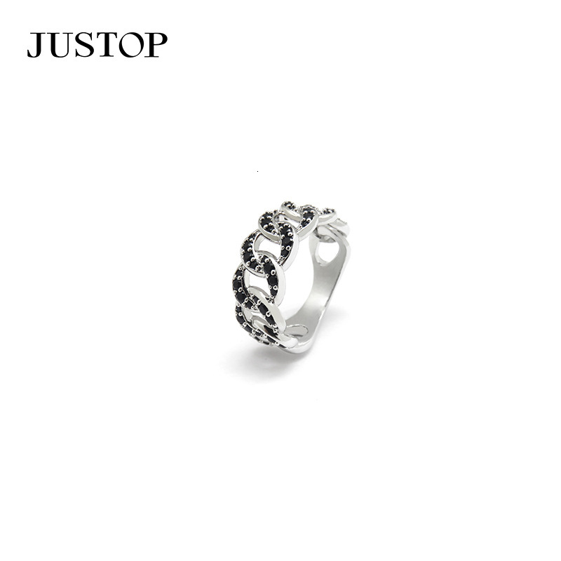 2025 New Fashion Commuter Cuban Ring With Inlaid Diamonds And Real Luxury Jewelry Gold Plating, Light Luxury Design Sense Designer Jewelry Trendy Ring