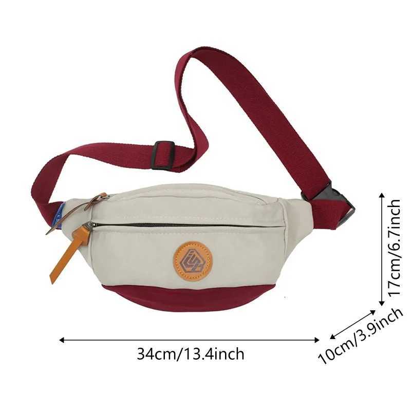 Ch Bag Fi Casual Versatile Crossbody Bag Very Functional Large Capacity Trendy Sports Waistpack Y250724
