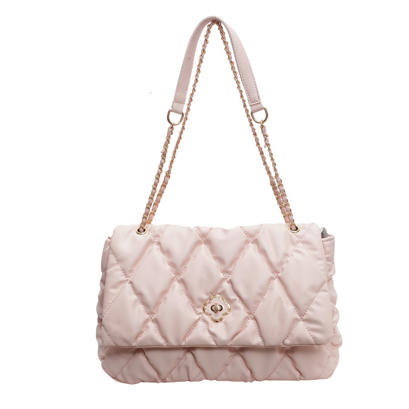 Luxury Brand Designer Bag Fashion High-End Quilted Chain Bag For Women 2025 New Commuter Large Capacity Single Shoulder Crossbody Bag For Women