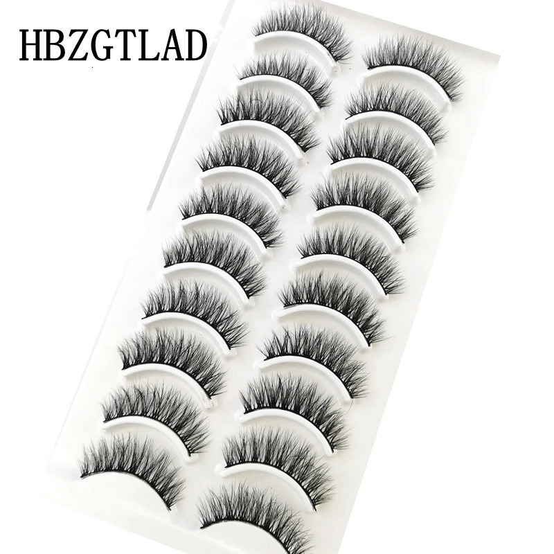 41 Styles 10 pairs natural long 3D mink false eyelashes lashes makeup kit Mink Lashes eye short 250714