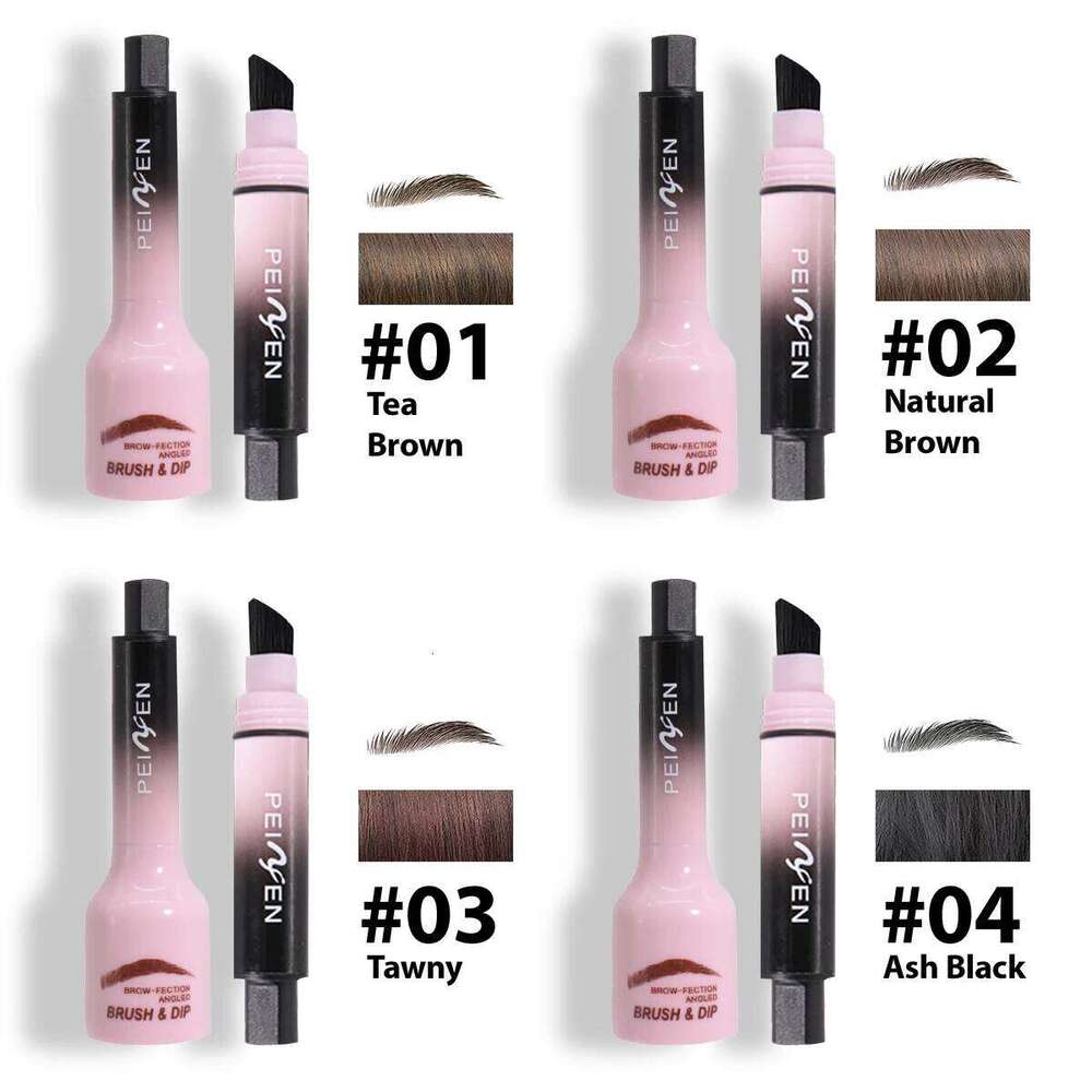 3D Gel Dyeing Cream with Brush Air-cushion Dye Brows Tint Long-lasting Natural Makeup Eyebrow Enhancer1PC X250725