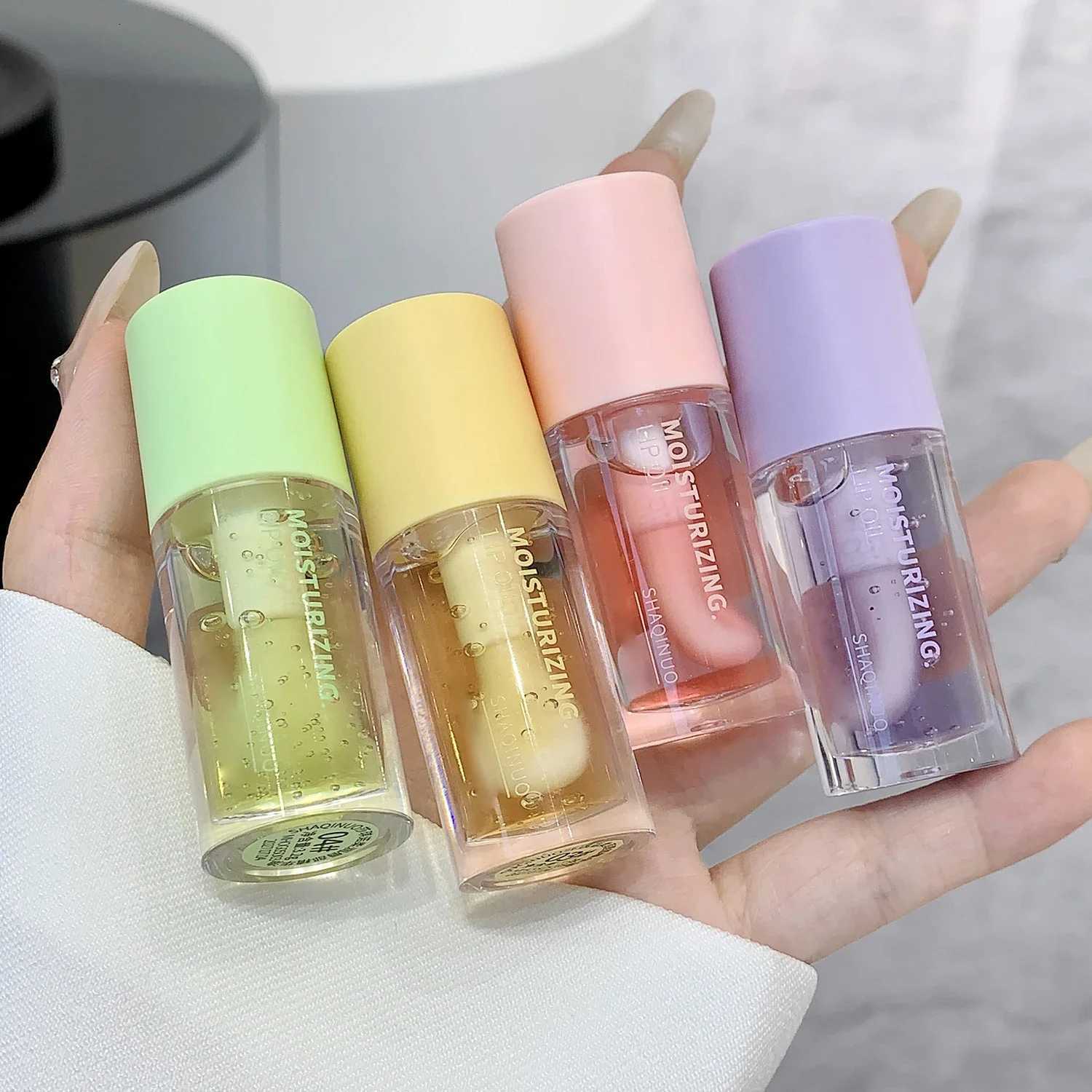 Water Light Lip Gloss Moisturizer Transparent Jelly Mirror Fruit Crystal Lip Oil Clear Hydrating Plumping Korean Lip Care MakeupXJ250724
