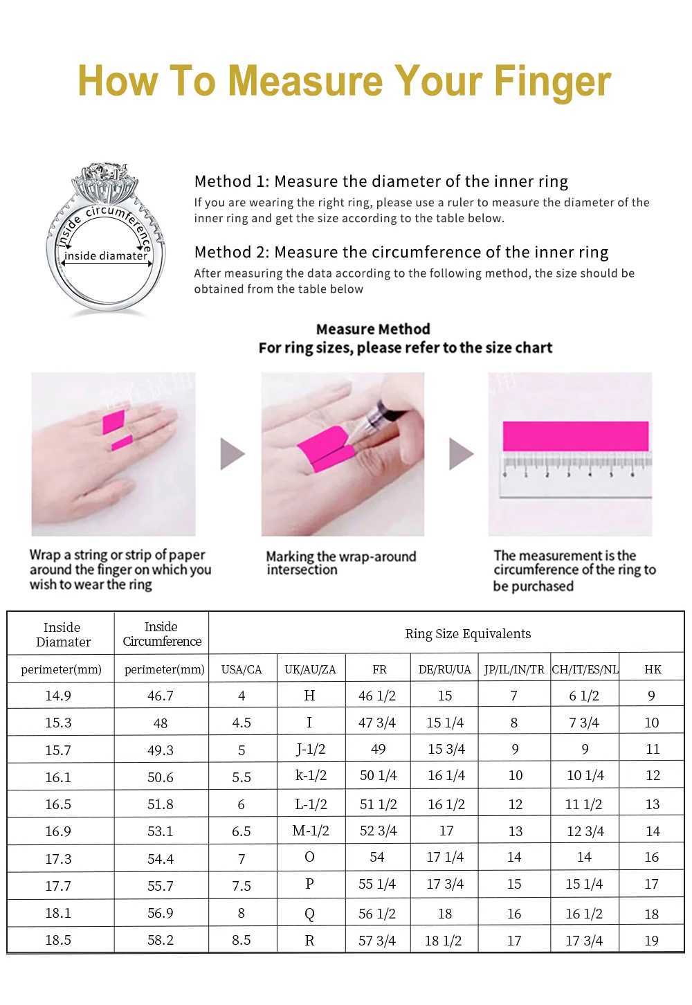 JOVOVASMILE Moissanite engagement ring 5 carats 8 * 12mm radiation cut 18k white gold jewelry suitable for womens wedding gifts lovers W250417