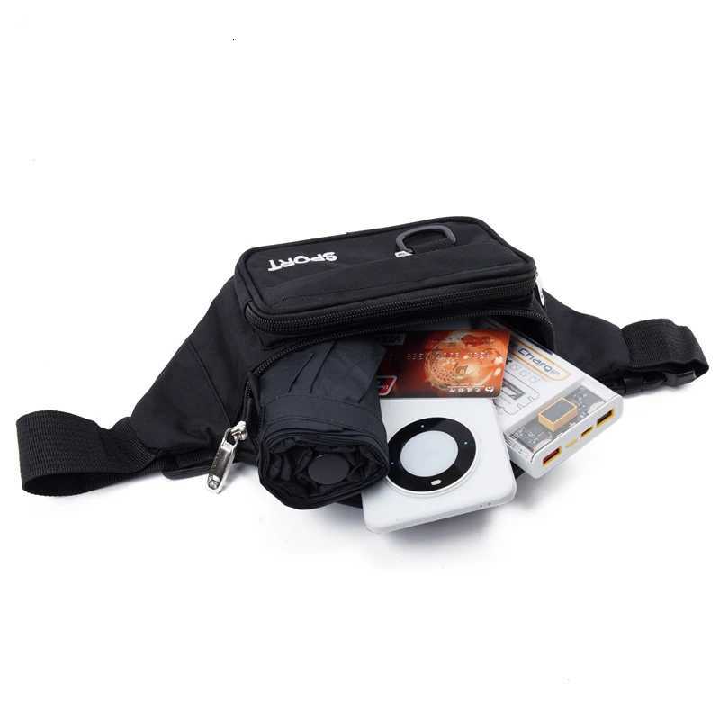 Mens Waterproof Waist Bag - Large Capacity Outdoor Sports Pack for Phone/Wallet (Durable Wear-Resistant Fanny Pack) Y250724