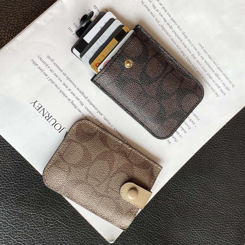 Exquisite New Model, Ins Style, Internet Celebrity, Anti-Demagnetization, Niche High-End Feel, Women's Card Holder