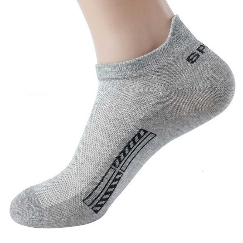 5 Pairs Cotton Short Socks for Men High Quality Womens Low-Cut Crew Ankle Sports Mesh Breathable Summer Casual Soft Men Socks X2507251