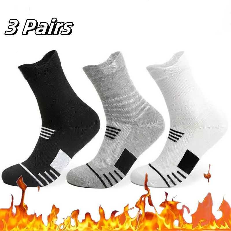 Mens Thickened Socks Towel Sole Anti-Odor Quick Dry Running Socks Outdoor Sports Socks X250725