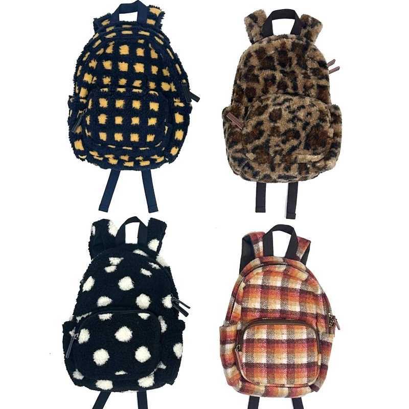 Backpacks for Wen Y2k Aesthetic Vintage Dot Fi Streetwear Backpack Korean All Mah Students Mini Casual Schoolbags Femme Y250724