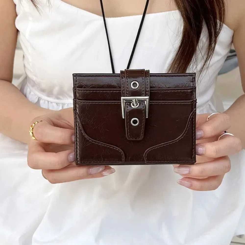 Women SiLVer Leather Card Holder Ultra-Thin Mini Coin Purse Portable Wallet Cute Bank Credit Id Bag Multi-Card Slot Z250725