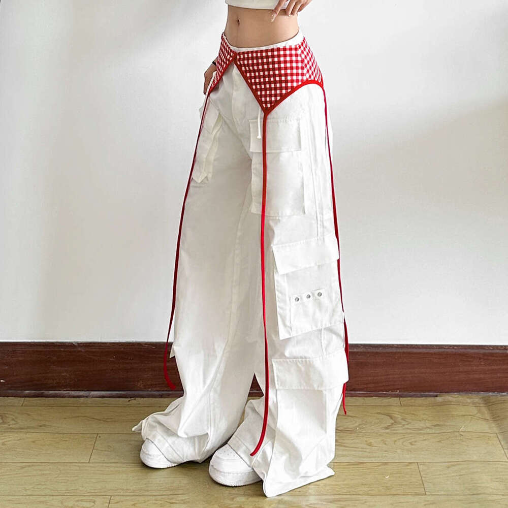 2025 Summer New Plaid Layered Design Casual Fashion Versatile Trendy Waist Belt for Women 478