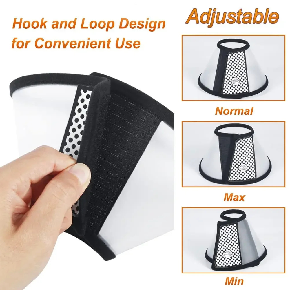 Elizabeth Circle Pet Protective Cover Cat and Dog Beauty Cover Anti Bite Ring Pet Collar Cat and Dog Collar Kitten Accessories 250731