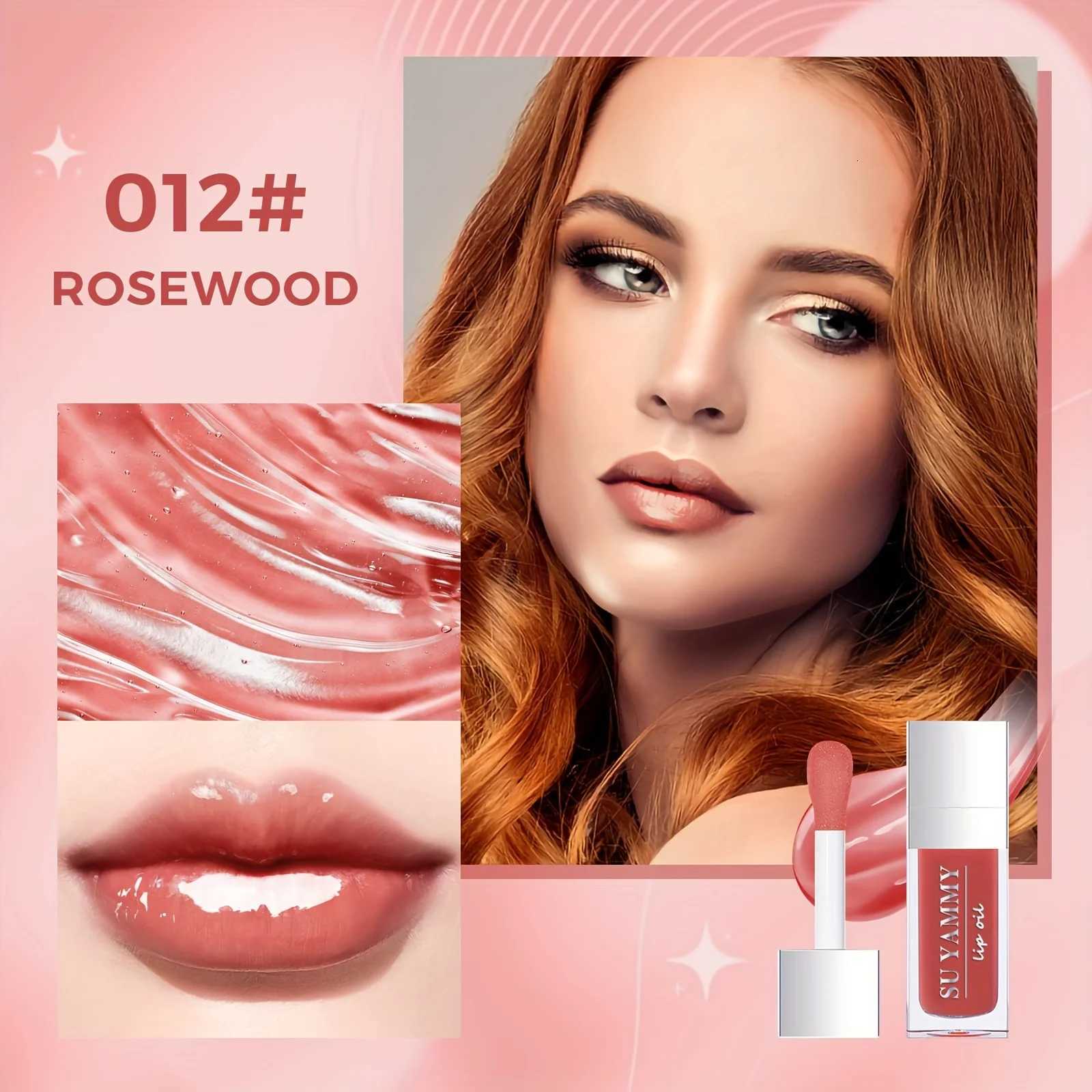 Hydrating Lip Glow Oil Moisturizing Transparent Plumping Lip Gloss Tinted for Lip Care and Dry LipIdeal Gift For Mothers DayXJ250724