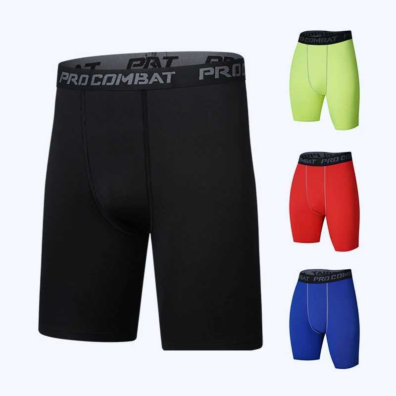 Fitness Sports Shorts for Men Summer Gym Workout Running Cycling Quick Drying Breathable Three-quarter Pants Casual Bottoms W250724