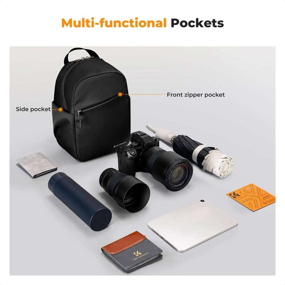 K&F Concept 5L Sling Outdoor Waterproof Crossbody Shoulder Bag Dslr/Slr Photography Camera Case Lightweight Backpack