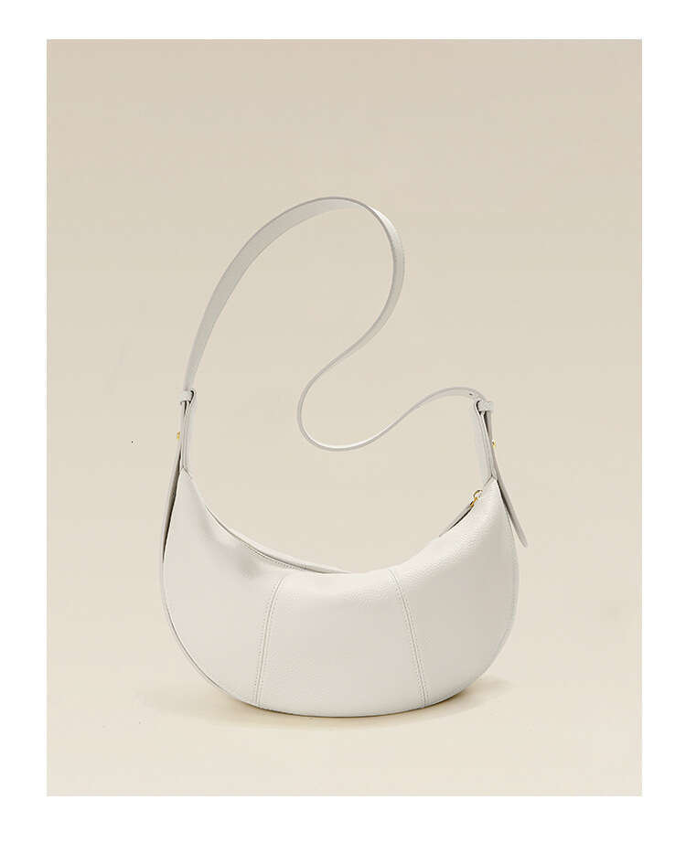 Designer Bag Tote Bag Designer Shoulder Top Layer Cowhide Croissant Crossbody Dumpling 2024 New Niche Genuine Leather Versatile High-End Single Should