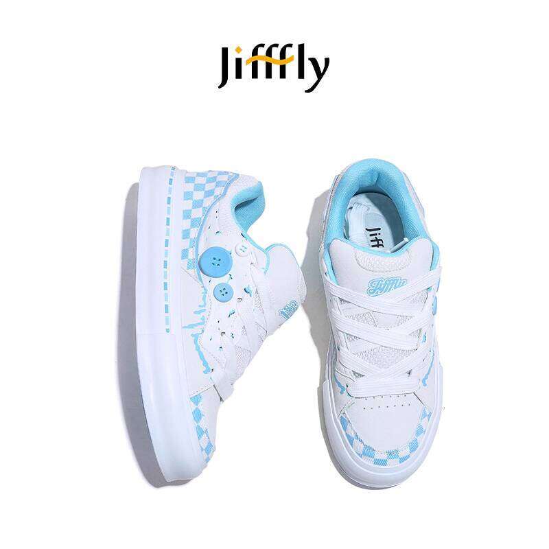 Jifffly Men's Sneakers 2025 Summer New Ins Trend Niche Skate Student Versatile Sports Shoes