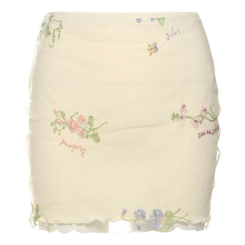 2025 Spring New Women's Solid Color Slim Fit Tube Top Vest Fashion High Waist Skirt Set f10