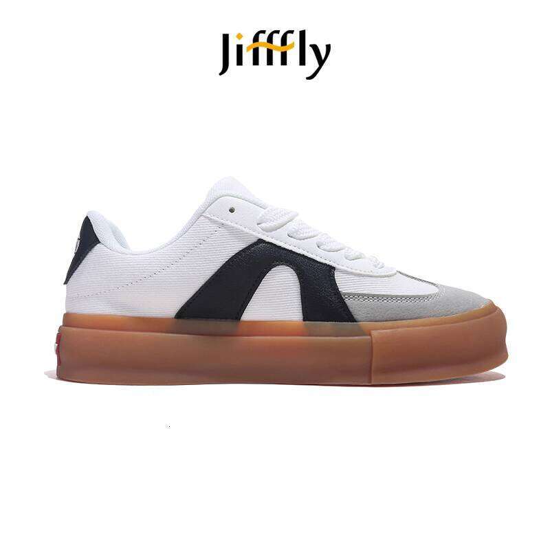 Jiffly Men's Fall/Winter Retro Couples Sneakers - Thick Sole Casual Shoes