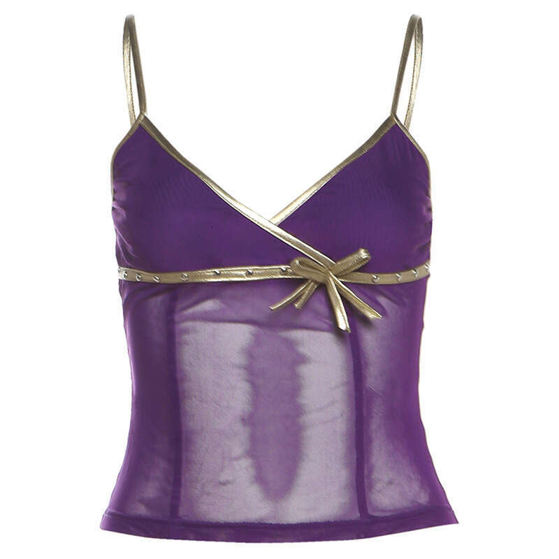 2025 Spring New Women's Solid Color Slim Fit Street Fashion Sleeveless Backless Tank Top 525