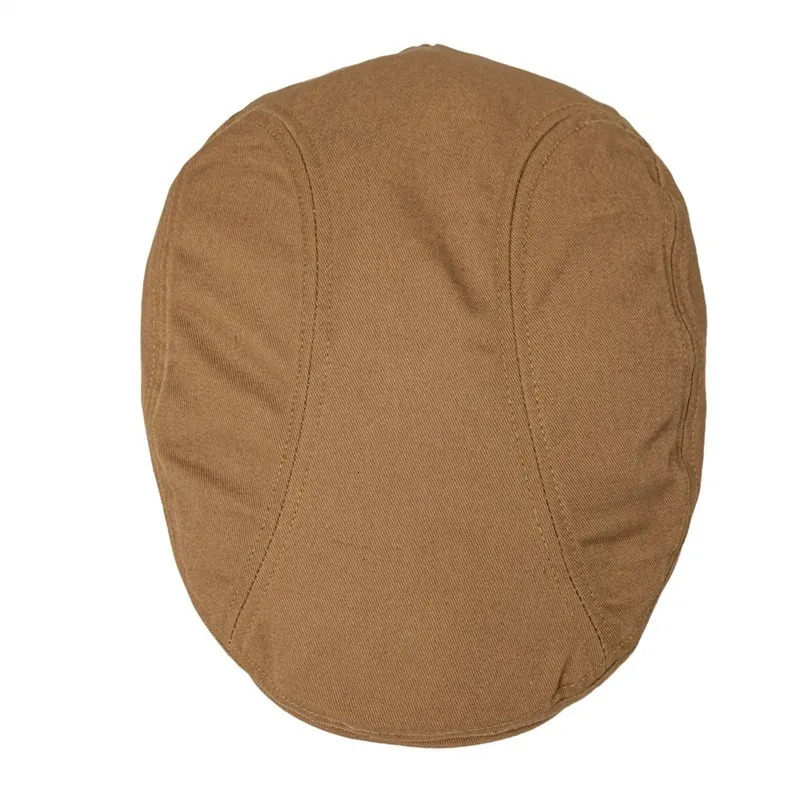 BOTVELA Mens 100% Cotton sboy Caps High Quality Classic Flat Cap Gatsby Ivy Golf Cabbies Hat for Male Trucker Driver Hats 250723