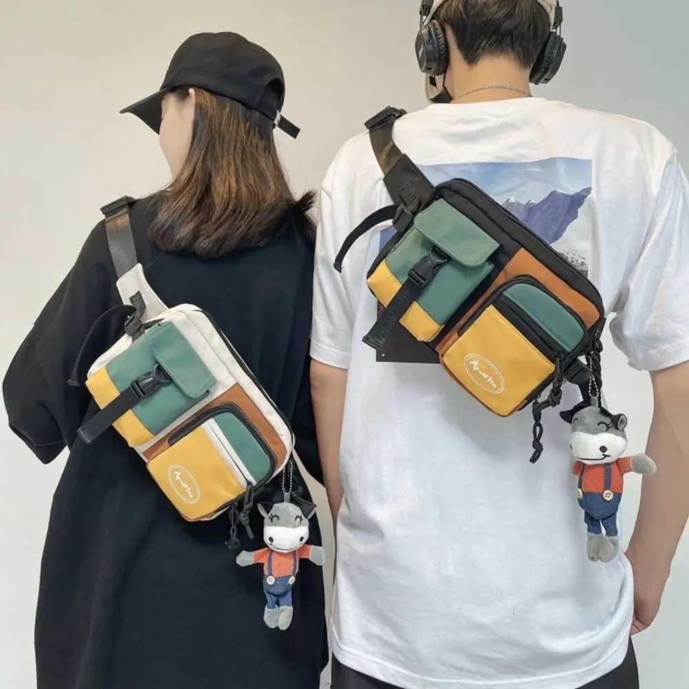 Nyl Men Ch Bag Large Capacity Ch Pack Casual Sling Bag Sports M Shoulder Bag Outdoor Crossbody Bag Y250724