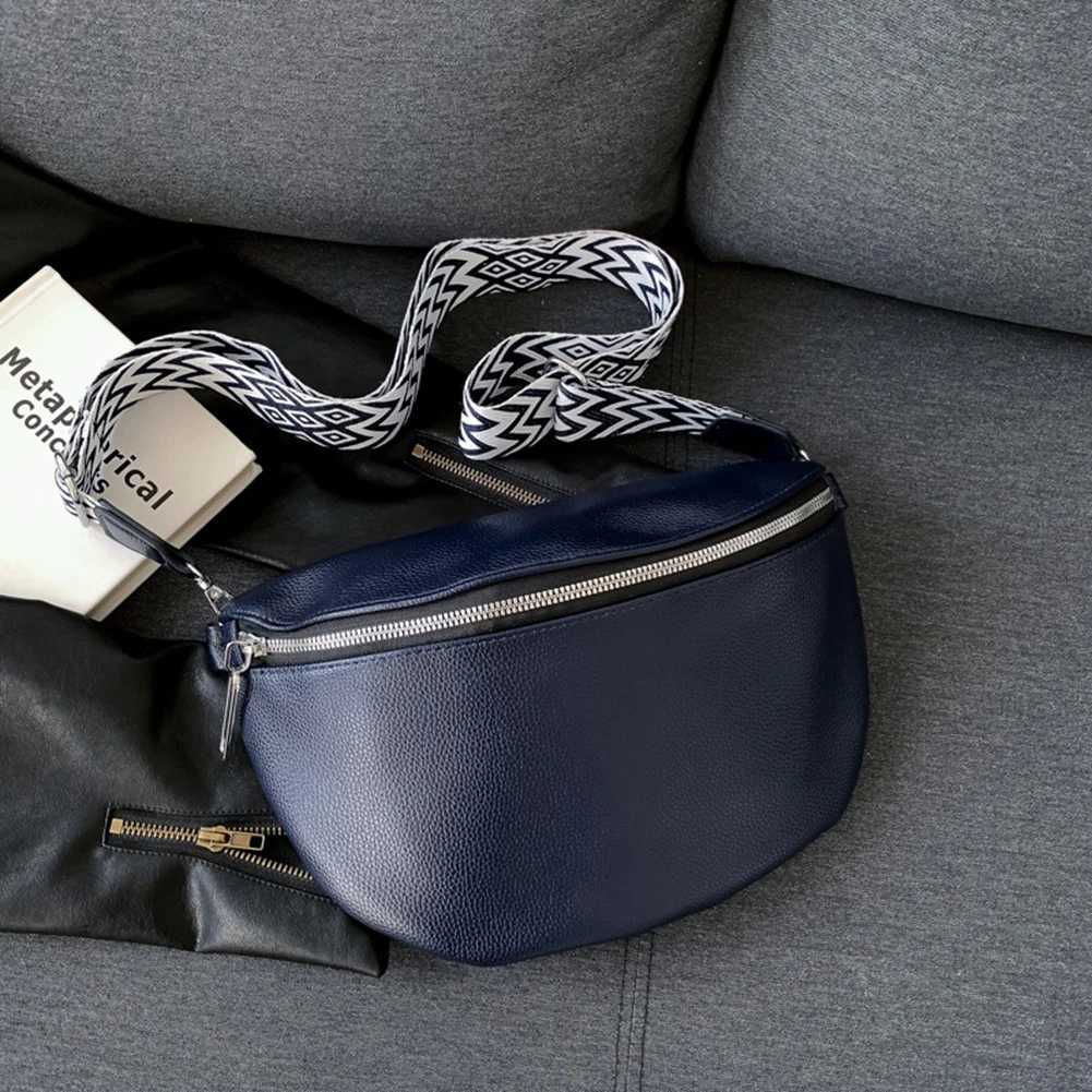 Wewide Strap Crossbody Bag Adjustable Shoulder Straps Fem Fany Pack Jacquard Weave Shoulder Bag Bolso Fanny Pack Y250724