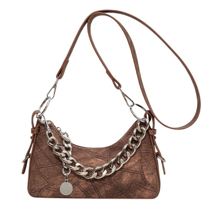 2025 autumn new elegant crossbody bag niche design personality versatile fashion dumpling bag women's shoulder bag designer bag