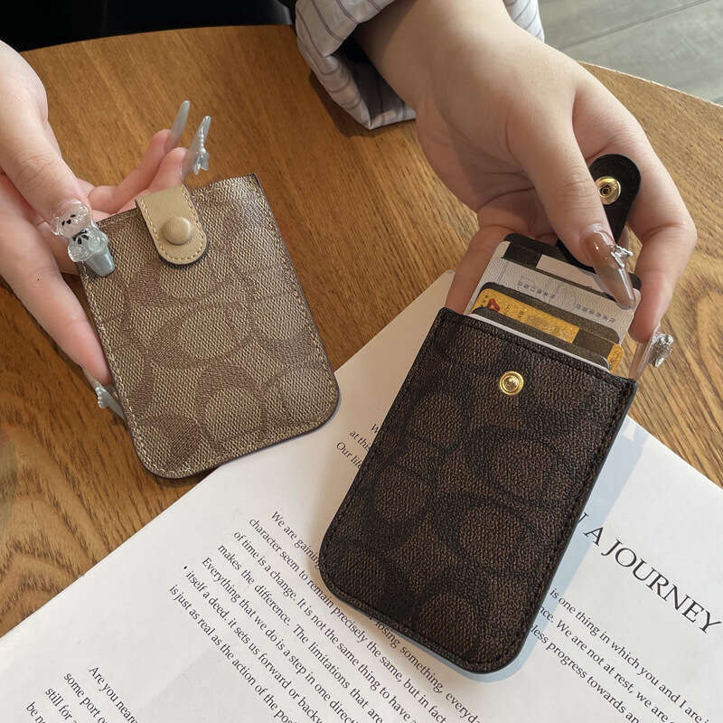 Exquisite New Model, Ins Style, Internet Celebrity, Anti-Demagnetization, Niche High-End Feel, Women's Card Holder