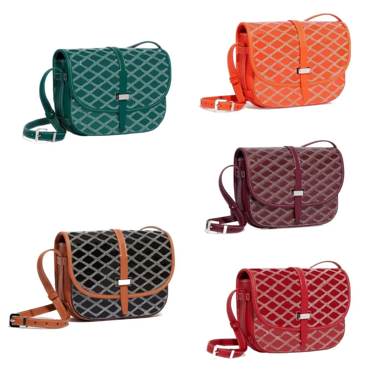 Top Quality Designer Bags Saddle Bags Messenger Bags Handbags Men Ladies Shoulder Crossbody Bags Classic Fashion Letter Printed Clutch Leather Flap Bags Wallet