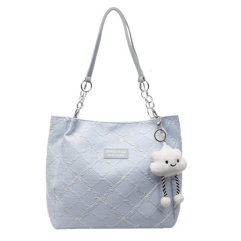 Luxury Brand Designer Bag Large Capacity Bag For Women Practical Versatile 2025 New Trendy Shoulder Shopping Bag Commuting Tote Bag