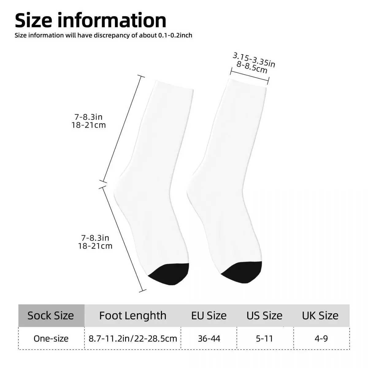 Fashion Mens Socks Harajuku Your Design Customized Diy Sock Graphic Womens Sock Spring Summer Autumn Winter X250725