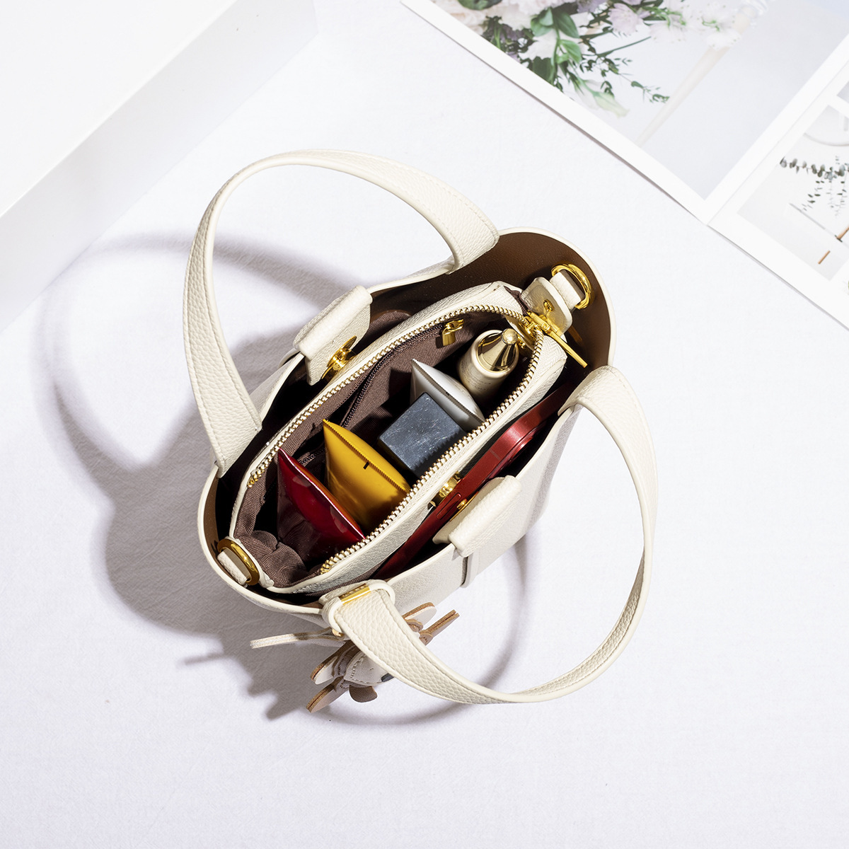 fashion 2025 Summer New Women s Shoulder Bag Basket Handbag Bucket Bag Fashion Shoulder Bag Summer New Women s Crossbody Bag Summer New Designer Bag