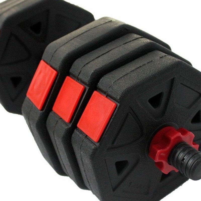 4-in-1 Convertible Dumbbell Set, Multifunctional Home Gym Equipment with Dumbbell, Kettlebell, Barbell & Push-Up Stand Modes for Full-Body Fitness