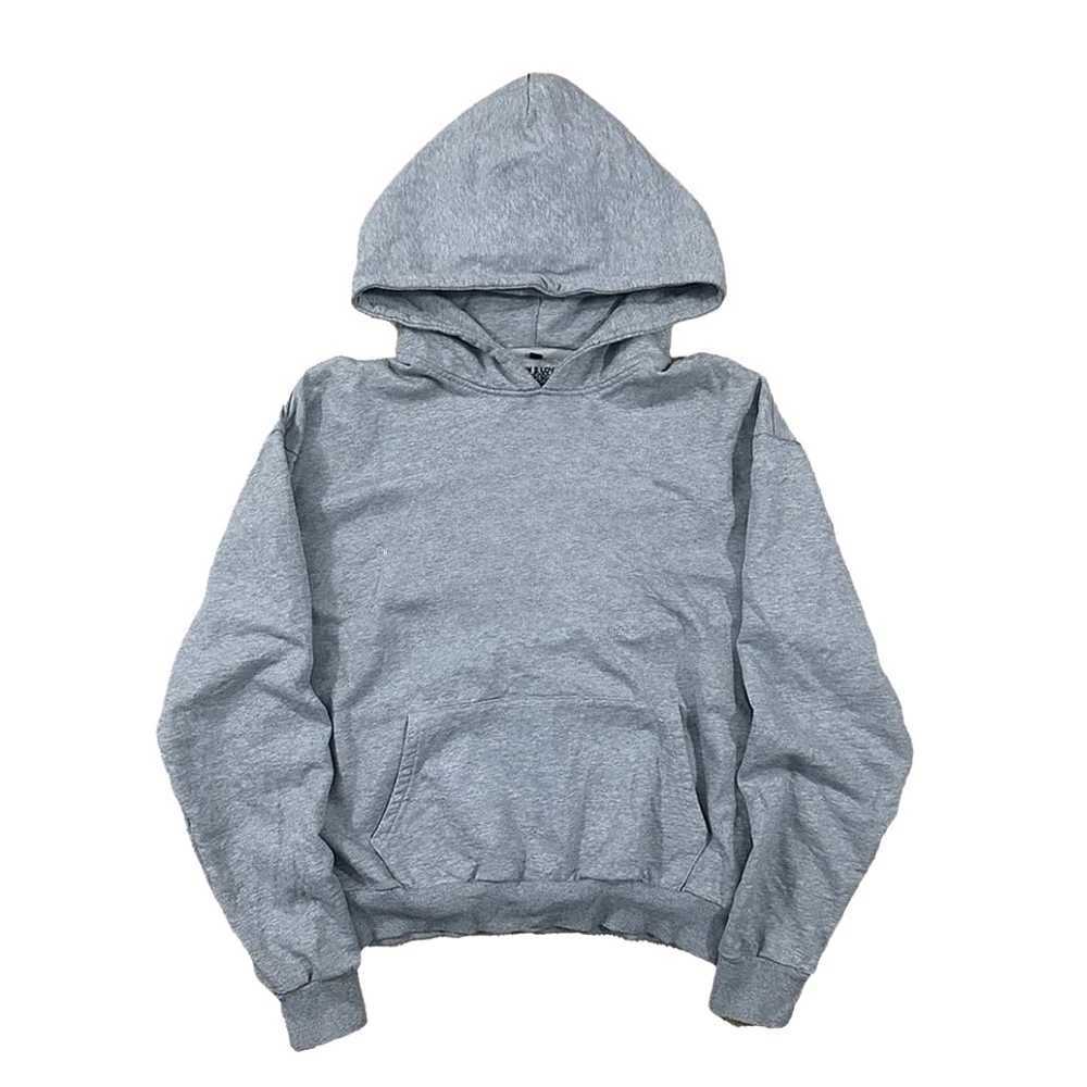 Gray Graphic Print Oversized Hoodie VintageInspired Pullover Sweatshirt for Men and Women L251018YSGH