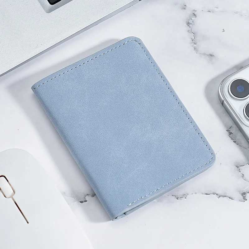 Card bag Male ultra-thin mini small wallet Multifunctional drivers license leather case Multi-card position Anti-degaussing cer Z250725